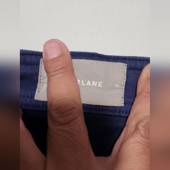 Everlane The Utility Wide Leg Pant in Navy Size 00 - Picture 6 of 13